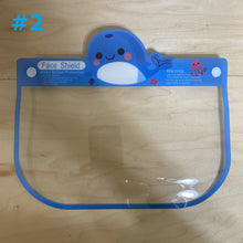 Load image into Gallery viewer, Face Shields for Toddlers and Kids Direct Splash Protection Face Cover - Whale
