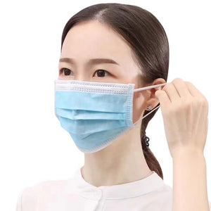 3-Ply Disposable Face Mask (Non-Medical) - Case of 2000 Masks (40 box of 50PCS)