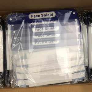 Face Shield Direct Splash Protection Face Cover - Case of 200 Units